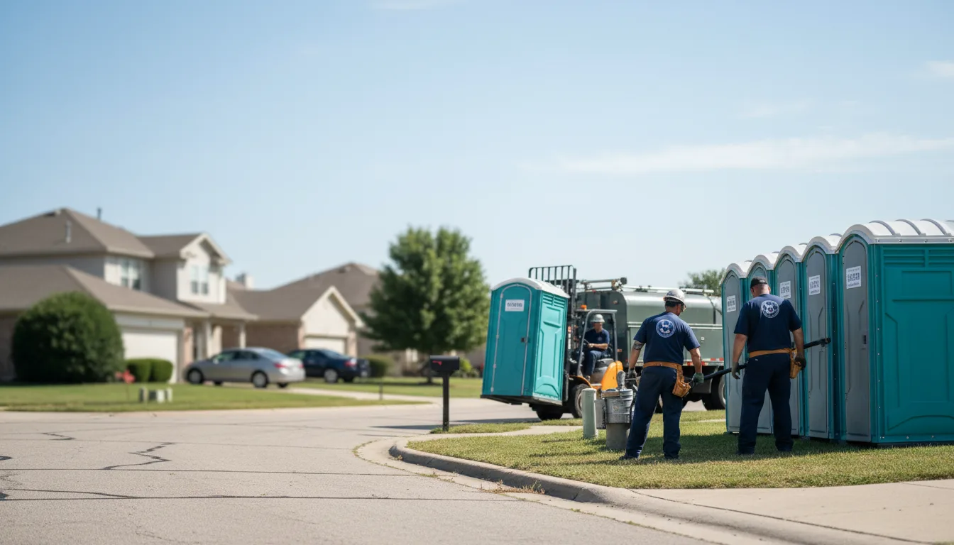 Porta Potty Rental in Derby, OH near me